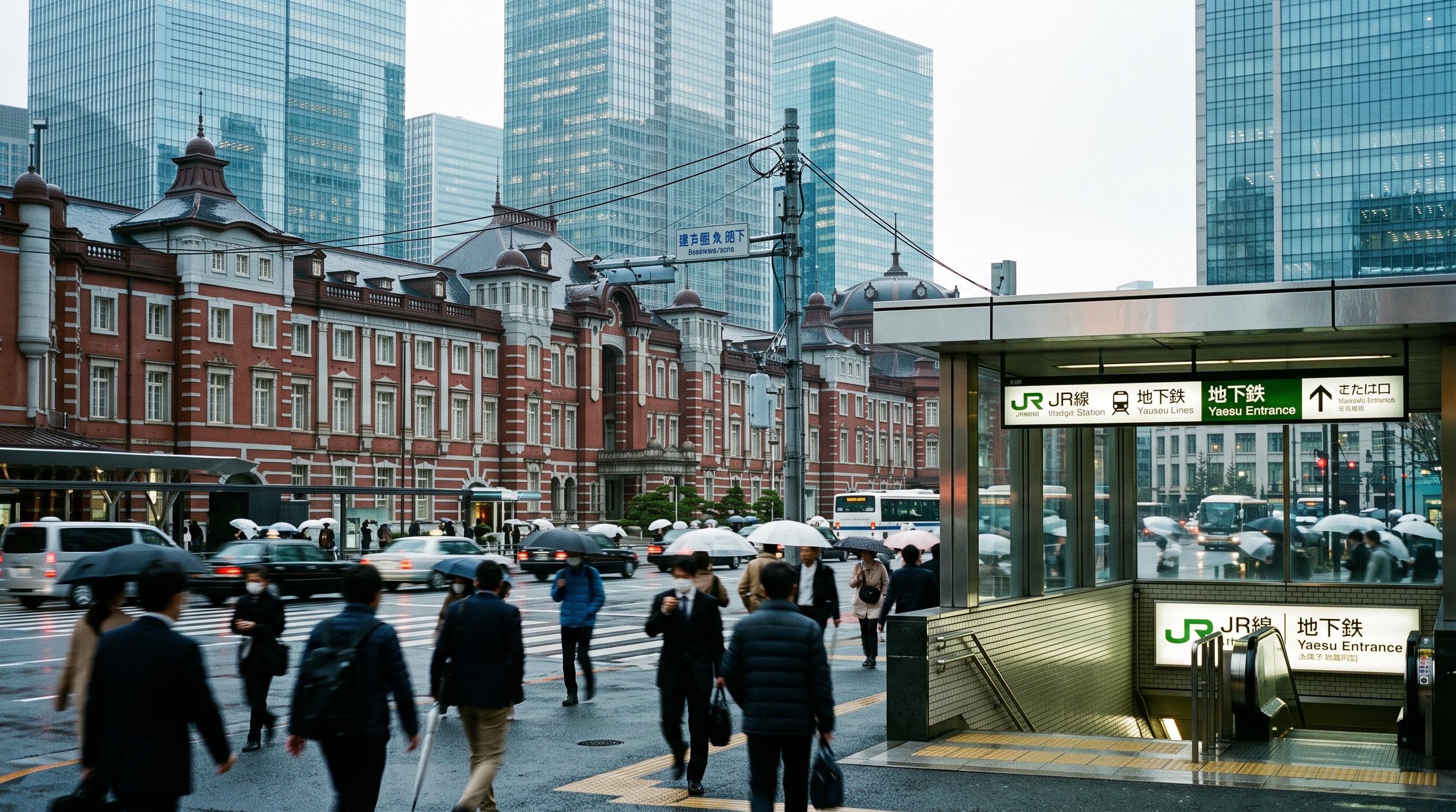 La administración de la capital japonesa prevé adaptar un aparcamiento subterráneo junto a la estación central para proteger a residentes y visitantes (Imagen Ilustrativa Infobae)