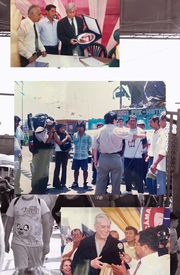 Por este popular lugar han