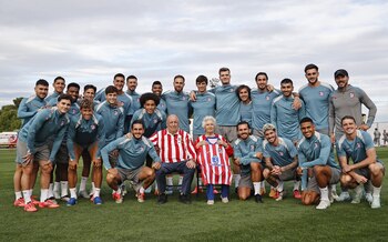 La plantilla del Atleti con
