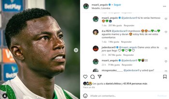 Mensajes entre Jhon Durán y