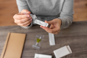 Una prueba PCR (Shutterstock)