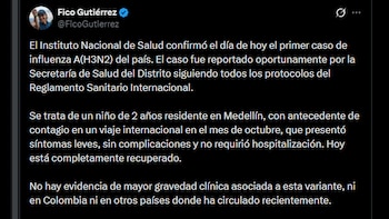 La publicación dio un parte