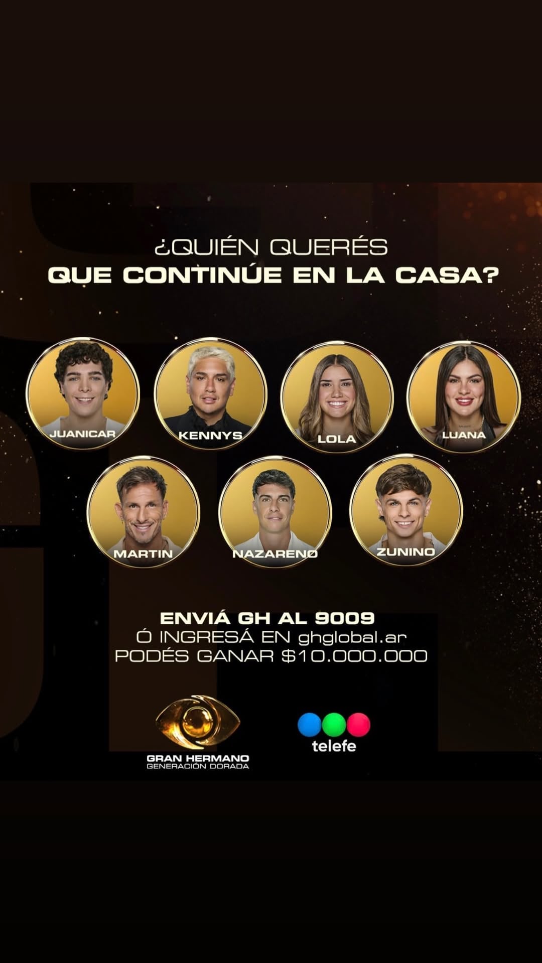 La nueva placa de nominados de Gran Hermano quedó conformada por Martín, Nazareno, Zunino, Juanicar, Kennys, Lola y Luana, aumentando la tensión de cara a la próxima eliminación