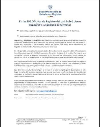 La baja afluencia de usuarios