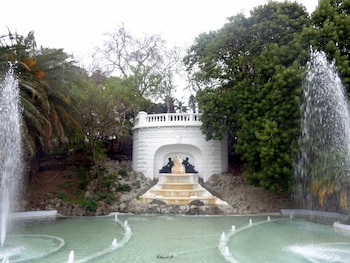 La majestuosa fuente de la