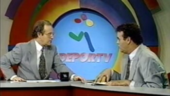 David Faitelson joven en DeporTV,