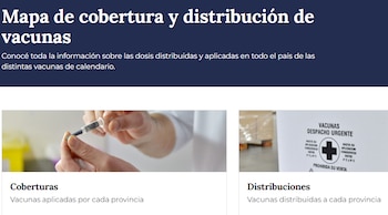 El mapa digital integra datos de vacunación y distribución de dosis, facilitando el análisis de estrategias y necesidades locales en cada jurisdicción (Min de Salud)