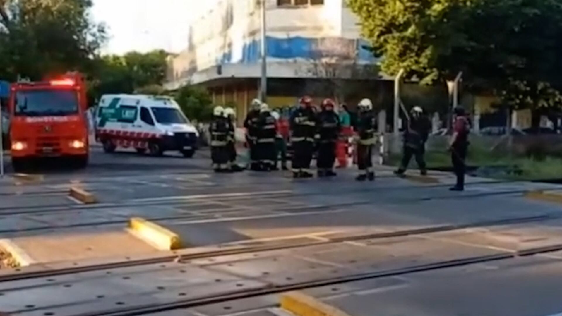 El servicio del ferrocarril fue interrumpido de manera momentánea