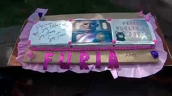 La "torta furiosa" de un