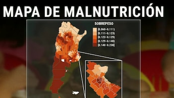 Malnutrición infantil: así es el primer mapa argentino que muestra dónde conviven obesidad y déficit nutricional