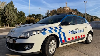 Vehículo de la Policía Local de Palencia, en una imagen de archivo. (Policía Local)