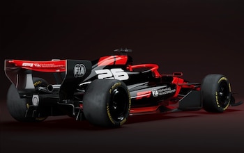 Vista de atrás de los