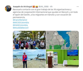 Embajador de España vivitóp Necoclí