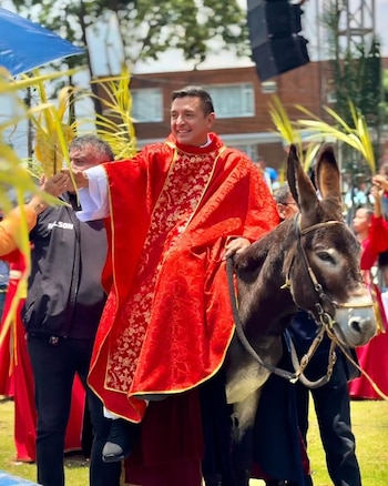 Orjuela afirmó que durante el gobierno de Petro percibió cultos de santería y brujería en el entorno del poder - crédito @padrechuchocol/Instagram