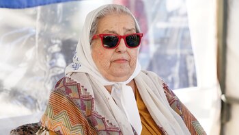 Hebe spoke of Bonafini after