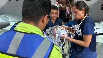 Semar apoya en el traslado