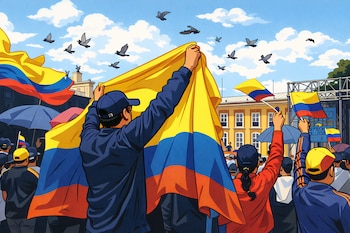 Se registraron altos niveles de cumplimiento en aspectos como la defensa de la democracia, el respeto institucional y el reconocimiento del diálogo como principio democrático - crédito VIsuales IA