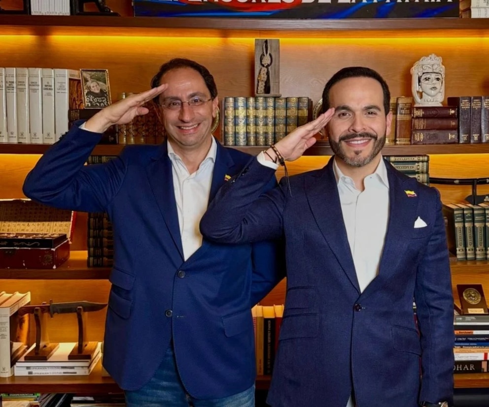 Retrato de Abelardo de la Espriella y José M. Restrepo