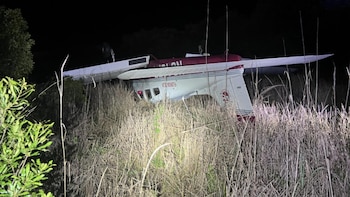 Avioneta caída en Pensilvania