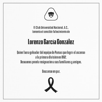 El Club Universidad Nacional confirmó