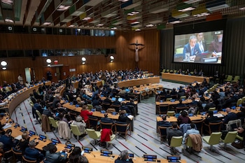 El exembajador argentino analiza el fin del multilateralismo y el avance de la lógica del poder en el escenario internacional actual (AP Foto/Yuki Iwamura)