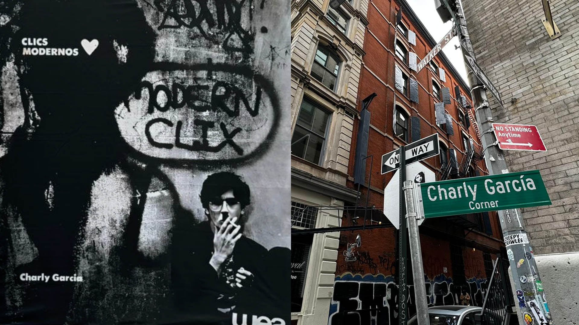 Charly en la ciudad 1: en este caso, en Nueva York, punto exacto de lo que sería la tapa de
