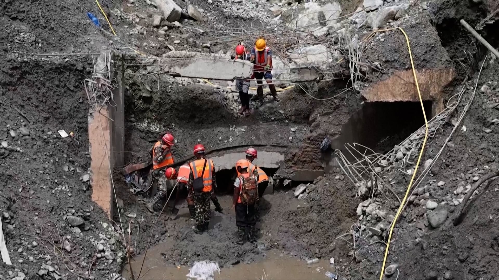 Imágenes del valle de Nepal devastado por las inundaciones