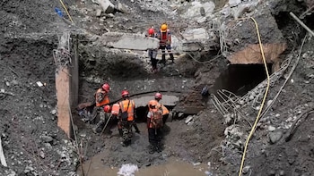 Imágenes del valle de Nepal devastado por las inundaciones