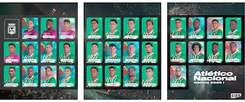 La plantilla incluye el regreso