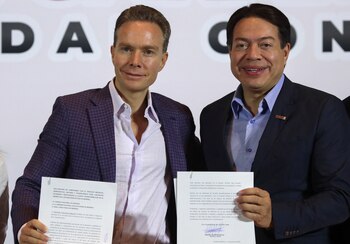 Manuel Velasco se presentó en