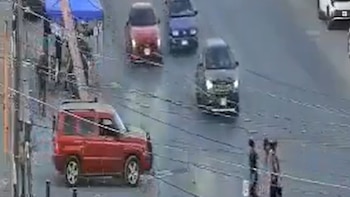 La cámara de seguridad registró