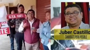 Denuncian a candidato de Perú Libre por presunto maltrato a esposa, hijo y mascota