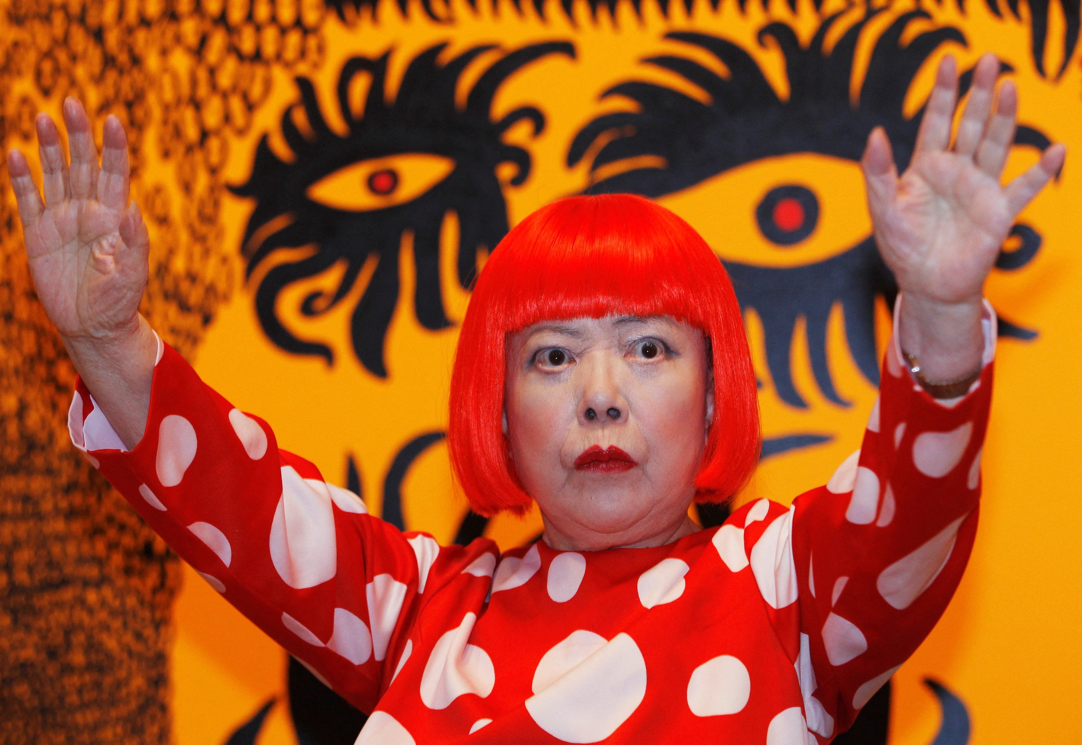 Nacida en 1929, Kusama fue la hija menor de una familia adinerada de Japón (REUTERS)