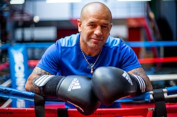 Lazarte Luis alberto - Boxeador - Boxeo - Barrendero