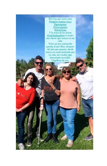 La foto que publicó Mica