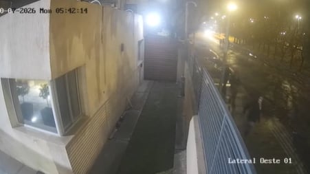 Un grupo de personas que pasaba por el lugar divisó el momento del siniestro (Captura de video)