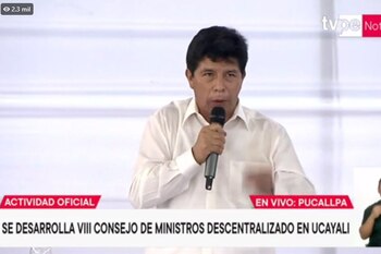 Pedro Castillo. Foto: Captura.