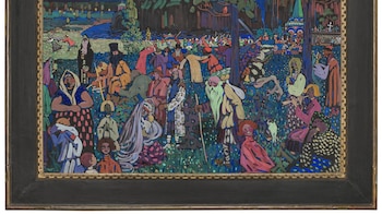 Christie's subastará la obra 'Vida llena de color' de Kandinsky en octubre