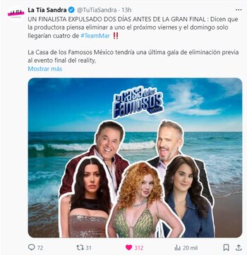 Diversas cuentas en X han