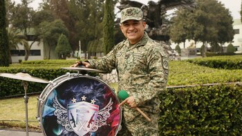 El capitán Barrón Moreno coincidió