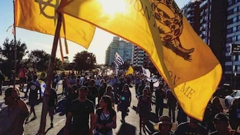 Los militantes del Partido Libertario