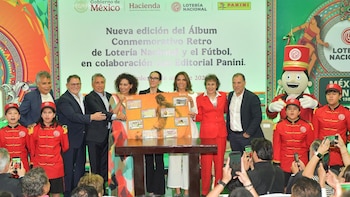 Lotería Nacional colabora para lanzar álbum conmemorativo de futbol, ¡totalmente gratis!