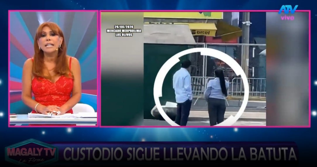 Magaly Medina acusa a Óscar Custodio de intentar “lavarse las manos” tras anunciar su retiro de La Bella Luz. Captura: Magaly TV La Firme.
