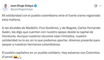 El terremoto de magnitud 7,4 provocó graves daños en diferentes regiones de Colombia. (FOTO: X)