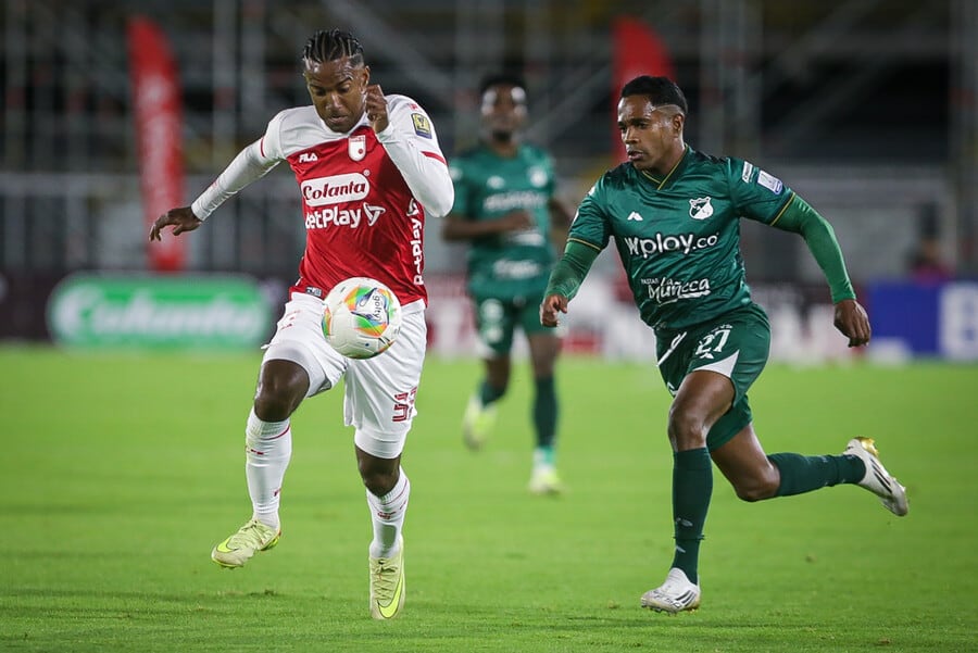 Santa Fe y Deportivo Cali abren en El Campín una fecha decisiva de la Liga BetPlay