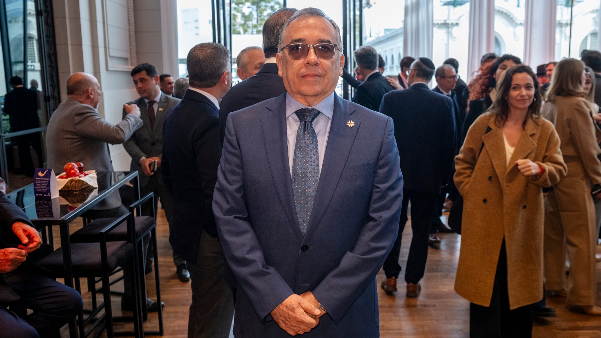 El embajador de Perú, Carlos Chocano Burga