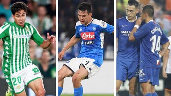 Chucky Lozano, Chicharito y Diego