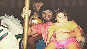 Diego, Claudia, Dalma y Gianinna