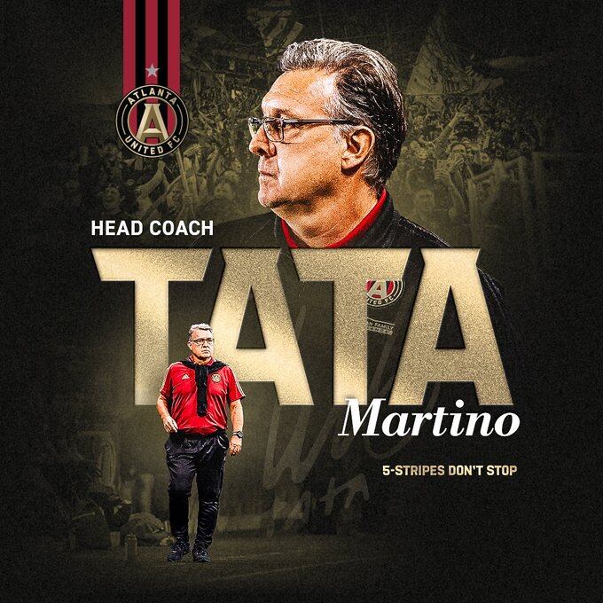 Gerardo Martino volverá a dirigir a Atlanta United en la MLS (@ATLUTD)