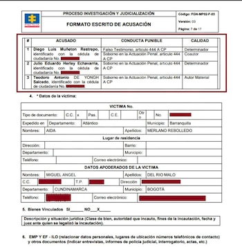 Julio Gerleín fue imputado por